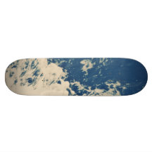 Sea foam skateboard deck