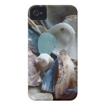 Sea Glass Shell Collected iPhone 4 Covers
