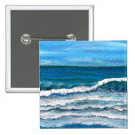Sea Glory - CricketDiane Ocean Art Pinback Button