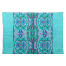 Sea Serpent Abstract Place Mats