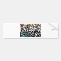 Sea Serpent Bumper Stickers