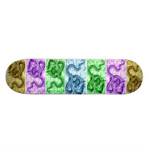 SEA SERPENT DEVOURING SHIP SKATEBOARD DECK