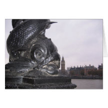 Sea Serpent Greeting Cards