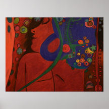 Sea Serpent Savage Print