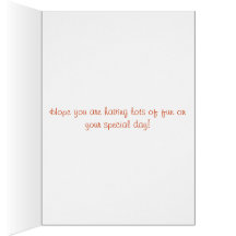 Sea Shell Birthday Card