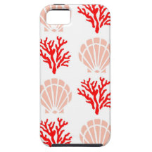 Sea Shells and Coral iPhone 5 Cover