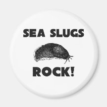 Sea Slugs Rock Fridge Magnet