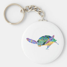 Sea Turtles from the Ocean Key Chains