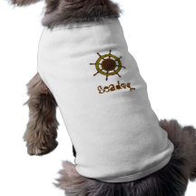 Seadog or Pirate Dog Pet T-shirt