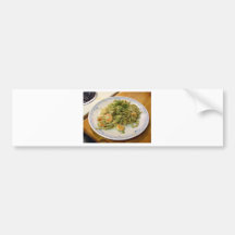 Seafood Carbonara Bumper Sticker