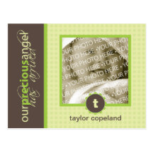 Seagrass Precious Angel Flat Birth Announcement Post Card