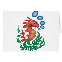 Seahorse cards