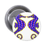 Seahorses Pinback Buttons
