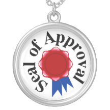 Seal Of Approval Personalized Necklace