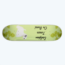 Sealyham Terrier ~ Green Leaves Designs skateboards