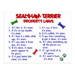 SEALYHAM TERRIER Property Laws 2 Postcard