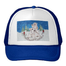 Sealyham Terrier Winter Trucker Hats
