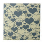seamless love pattern tile