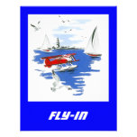 Seaplane Floatplane Fly-In Fly In Invitations