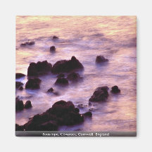 Seascape, Coverack, Cornwall, England Refrigerator Magnet
