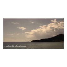 seascape custom photo card