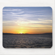 Seascape Sunset Mouse Pads