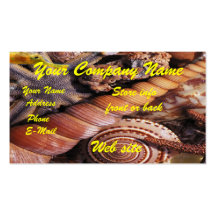 Seashell Business Cards