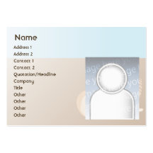 Seashells - Chubby Business Card Templates