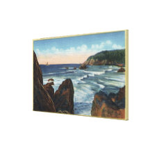 Seaside & Cannon Beach, Oregon Gallery Wrapped Canvas
