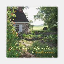 Seasons 1: Kitchen Garden Autumn Fridge Magnet