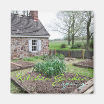 Seasons 1: Kitchen Garden Spring Refrigerator Magnets