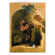 SEASON'S FRUITS -PROSPERITY brown yellow green Card