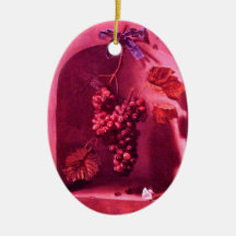 SEASON'S FRUITS -PROSPERITY Pink Purple Amethyst Ornament