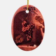 SEASON'S FRUITS -PROSPERITY Pink Red Ruby Christmas Tree Ornament