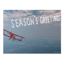 Seasons Greeting postcard