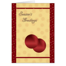 Season's Greetings Card