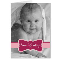 Season's Greetings Christmas Card