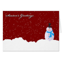 Season's Greetings Greeting Card
