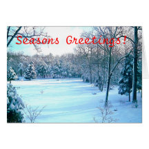 Seasons Greetings Greeting Card