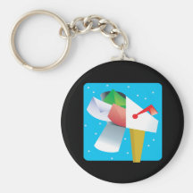 Seasons Greetings Key Chain