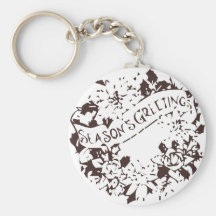 Seasons Greetings Key Chain