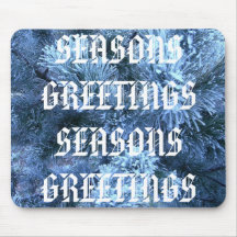 SEASONS GREETINGS MOUSE PAD