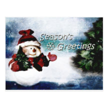 Season's Greetings Postcard