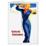 Seasons Greetings - Retro Ski Cards