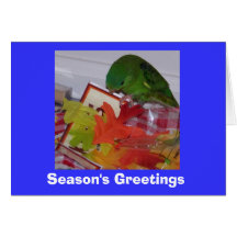 Seasons Greetings - to family Greeting Card