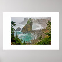 ~ Seastacks ~ Poster