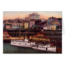 Seattle Washington Waterfront Cards