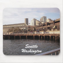 Seattle Waterfront 2009, Seattle, Washington Mouse Mats