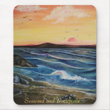 Seaweed and Rockpools.. Mousepad