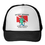 Secret Member SCUBA Steve Hats